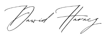 Dawid Haracz podpis